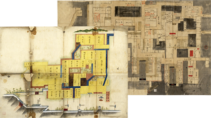 東京古典会＞出品目録：江戸城本丸表御殿之図