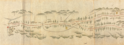 日光街道図