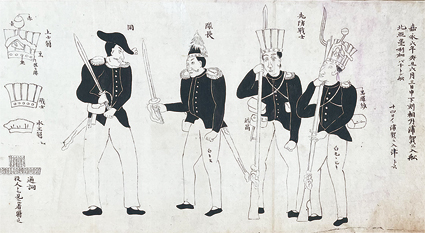 嘉永六年 浦賀入舩絵巻
