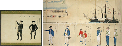 黒船来航図巻