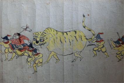伊勢津八幡宮祭礼絵巻