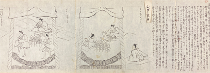 寛政三年 上覧相撲絵巻