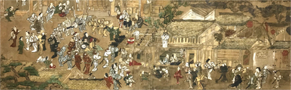 温泉町風俗図
