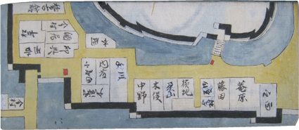 彦根城下 御家中家並帳