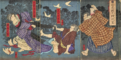 霜夜鐘十時辻筮