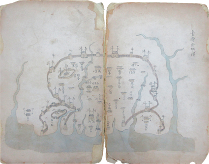 台湾府城図