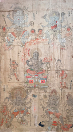 五大明王・童子図