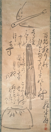 与謝蕪村　百鬼夜行図