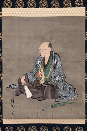 伝 十返舎一九像