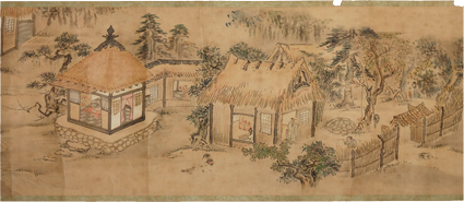 司馬温公獨楽園記絵巻