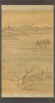 歌川広重画幅