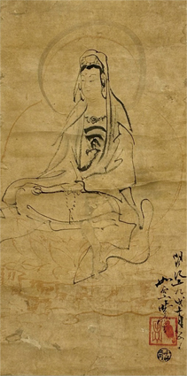 河鍋暁斎画幅