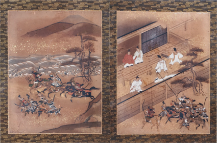 古土佐絵 源平合戦絵画帖