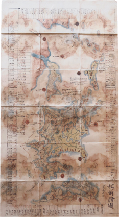 松前絵図