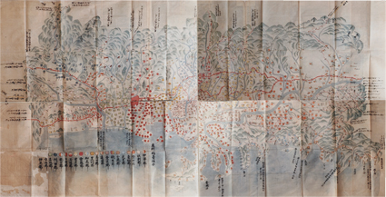 奥州仙台領分絵図