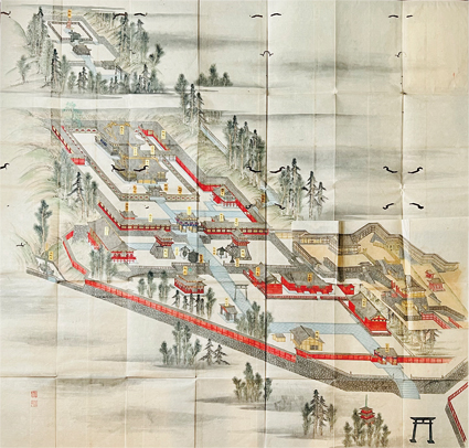 日光御宮絵図