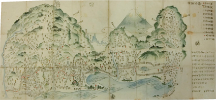 駿河国全図