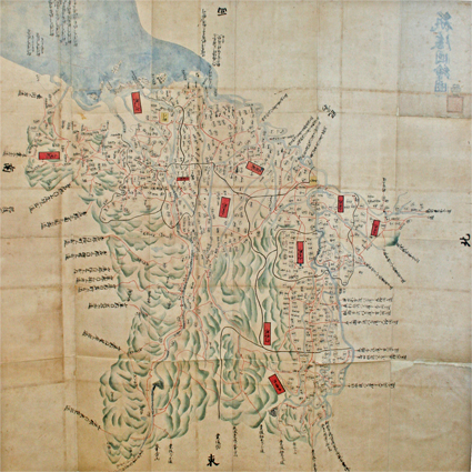 筑後国絵図