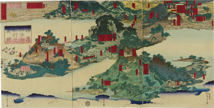 釈尊佛法御修行之画図
