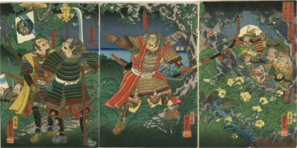 源頼朝石橋山旗上合戦