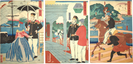 武州横浜八景之内