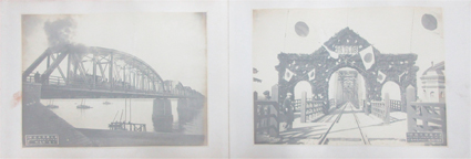 鴨緑江架橋工事写真帖