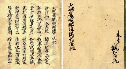 大毘盧遮那経随行儀軌