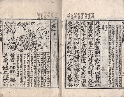 諺解図像 童文先習