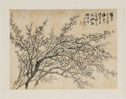 金心蘭梅図