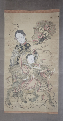 蘇州版画 麒麟送子