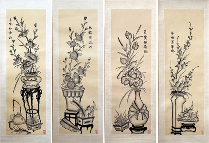 安南ドンホー版画