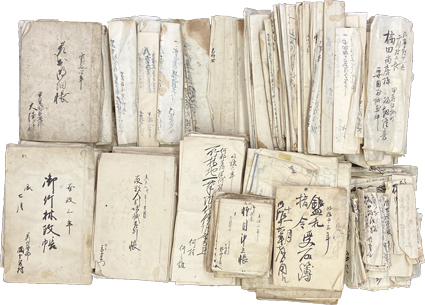 甲斐国巨摩郡 大津村文書