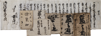 大阪河内 藍染商文書