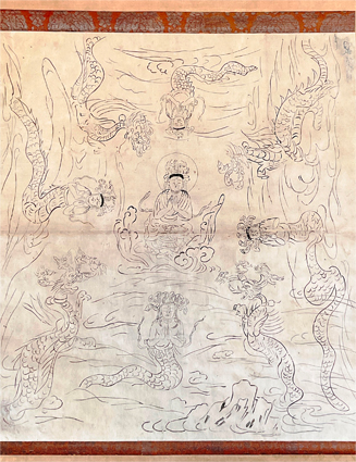 請雨経曼荼羅図