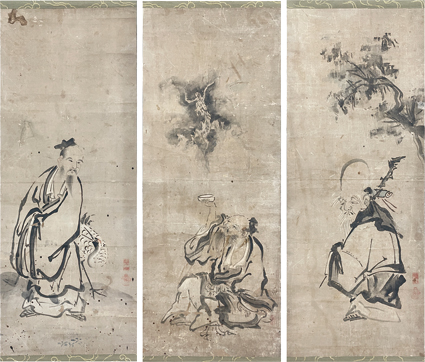 狩野山楽画幅