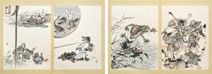 酒井梅斎戯画帖