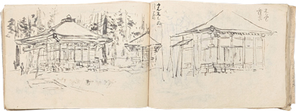 久保田米僊東奥紀行