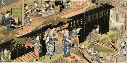 東都両国繁栄之図