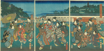 東の名所赤羽根の景