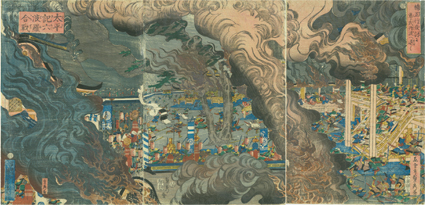 太平記六波羅合戦