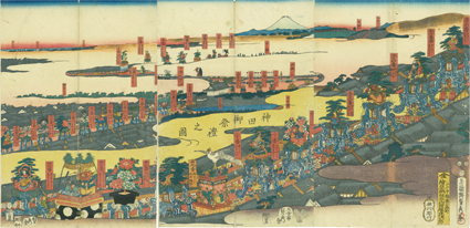 神田御祭禮之図