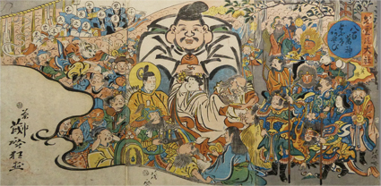 出雲の大社　八百萬神どふけあそび