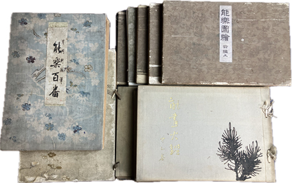 月岡耕魚　能画 三種