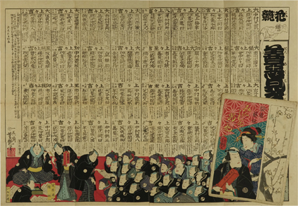 花競善悪見立御鬮箱